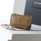 Saint Laurent Mini Niki Bag In Grained Lambskin Camel/Gold