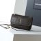 Saint Laurent Mini Niki Bag In Grained Lambskin Chocolate/Gold