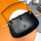 Saint Laurent Sienna Shoulder Bag In Smooth Calfskin Black/Gold