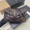 Saint Laurent Small Loulou Puffer Bag In Quilted Lambskin Coffee/Gold