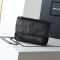 Saint Laurent Small Niki Bag In Grained Lambskin Black/Silver