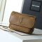 Saint Laurent Small Niki Bag In Grained Lambskin Camel/Gold